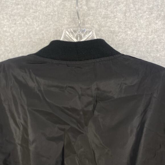 🎮 PUPG Mens L Black Bomber Jacket Pro Player Patches Esports Gamer 🎮 - Picture 9 of 13